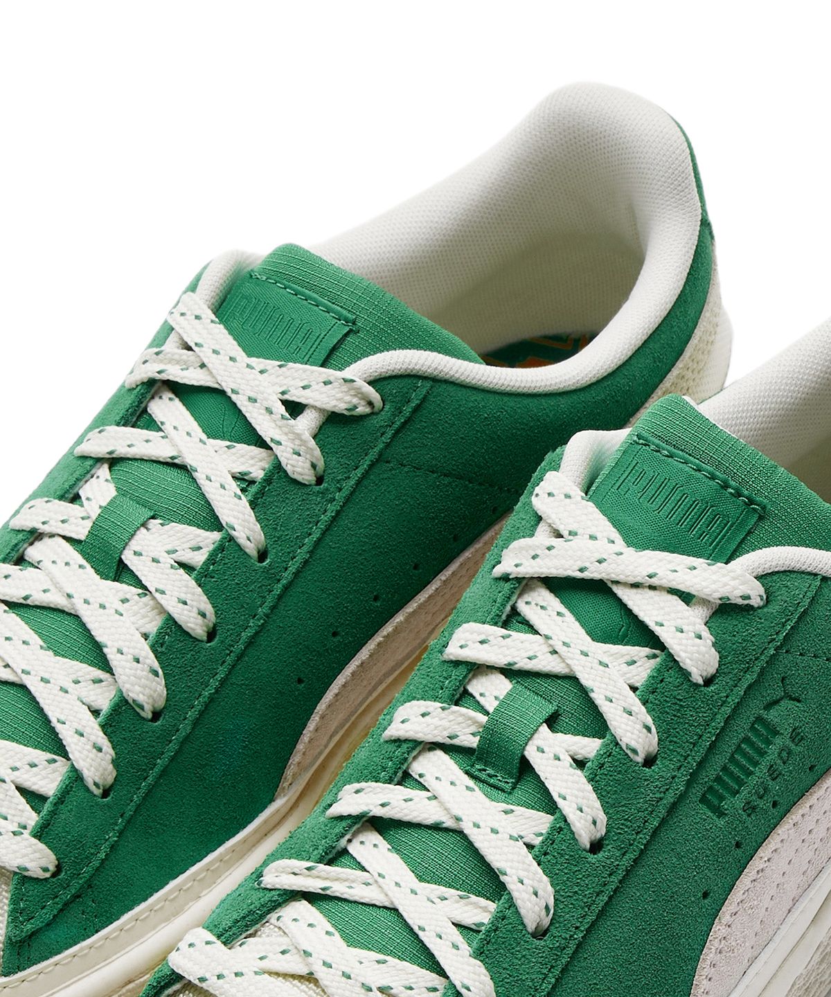 푸마(PUMA) 푸마 스웨이드 트레일 레이스 - 그린:아이보리 / 391901-03