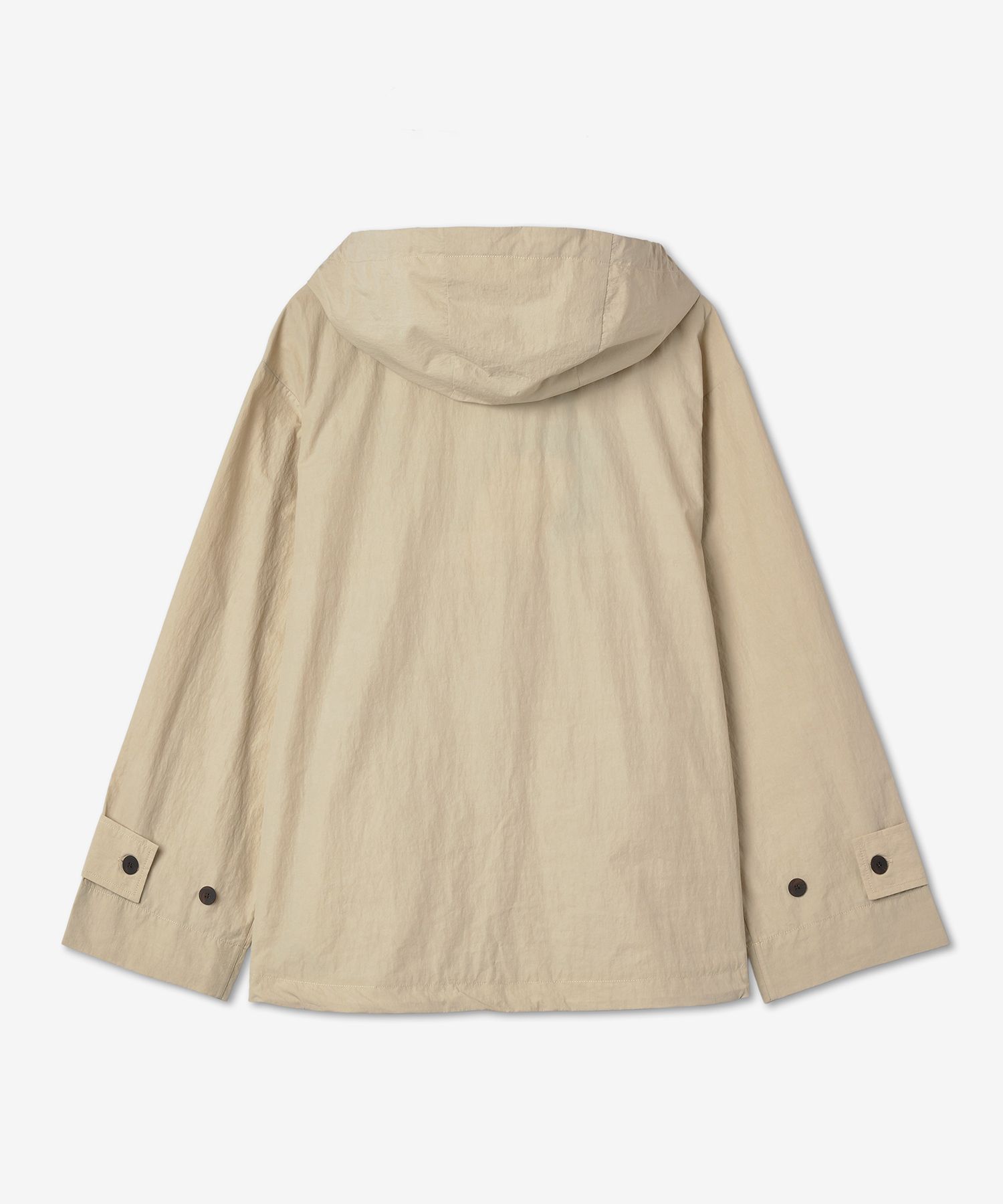 MUSINSA | STUDIO NICHOLSON Ombra Zip-Up Hooded Jacket - Ice