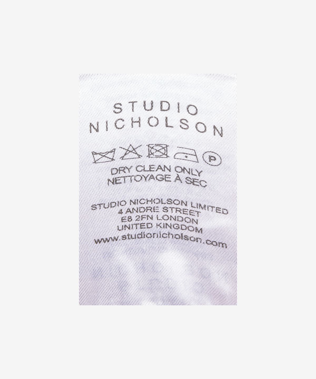 스튜디오니콜슨(STUDIO NICHOLSON) 몬디알 울 오버 코트 - 타맥 / MONDIALSNM683TARMAC