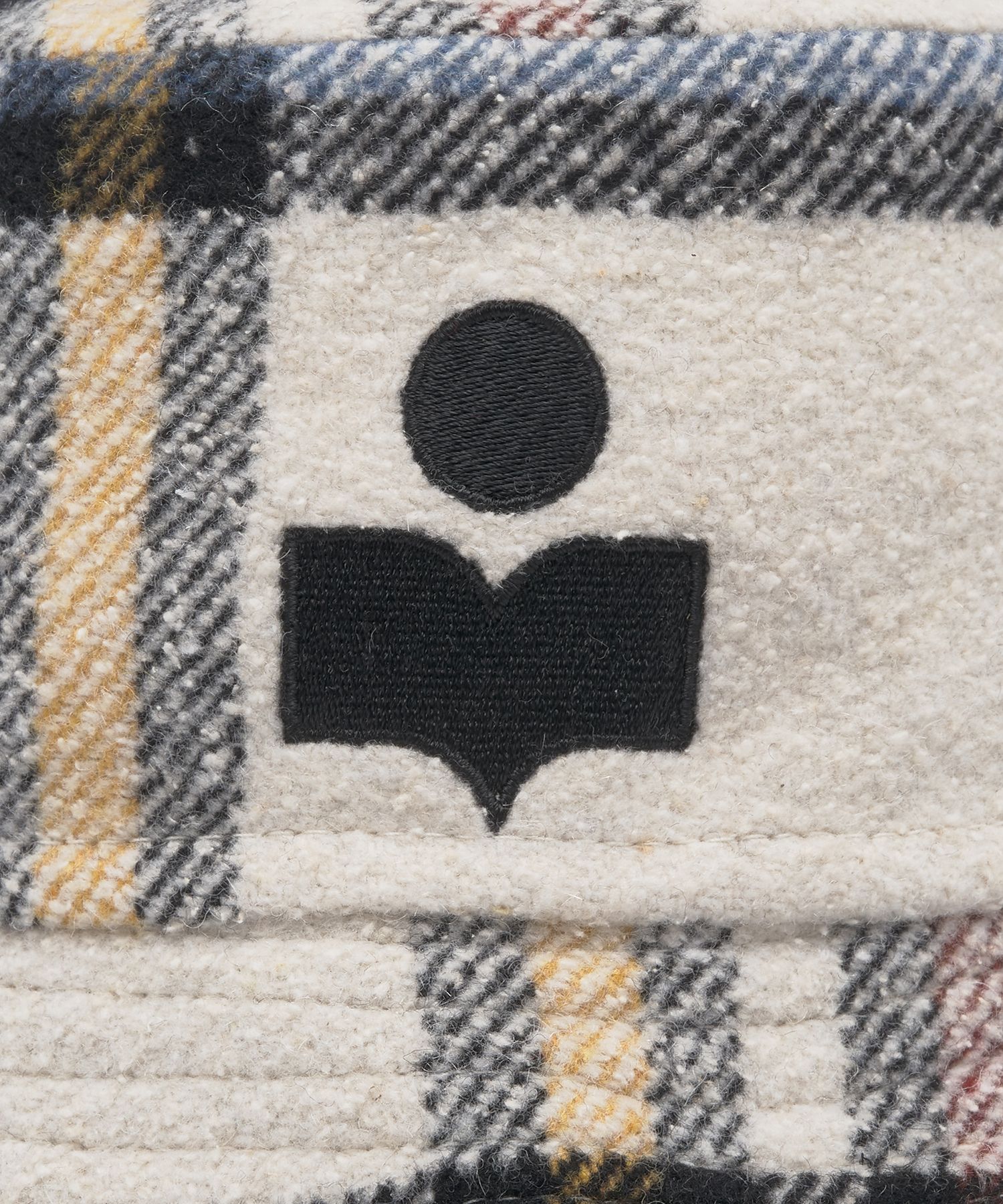 ★Isabel Marant★ Harles Tartan Check Bucket Hat Dark Green MUSINSA | ISABEL MARANT Hales Tartan Check Bucket Hat - Ekru