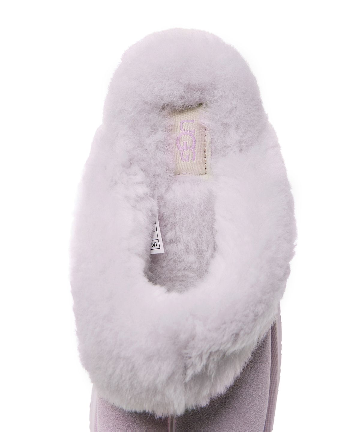 어그(UGG) [WOMEN] 퍼 카라 플랫폼 샌들 (디스케트) - 라벤더 포그 / 1122550LRFG