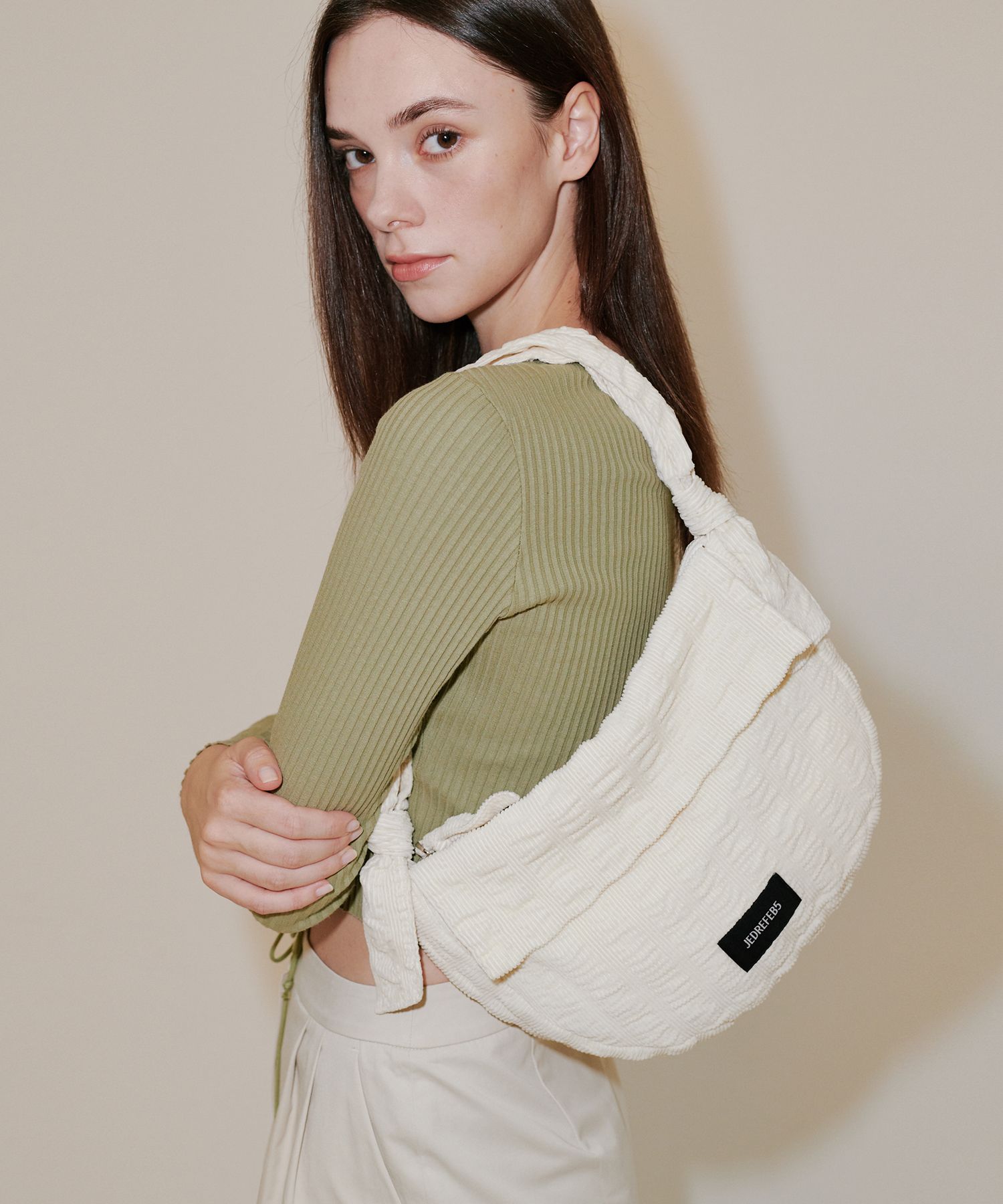★ JEDREFEB5★ Flea Half Moon Bag j22bcr004 MUSINSA公式 | JEDREFEB5 Flea Half Moon Bag