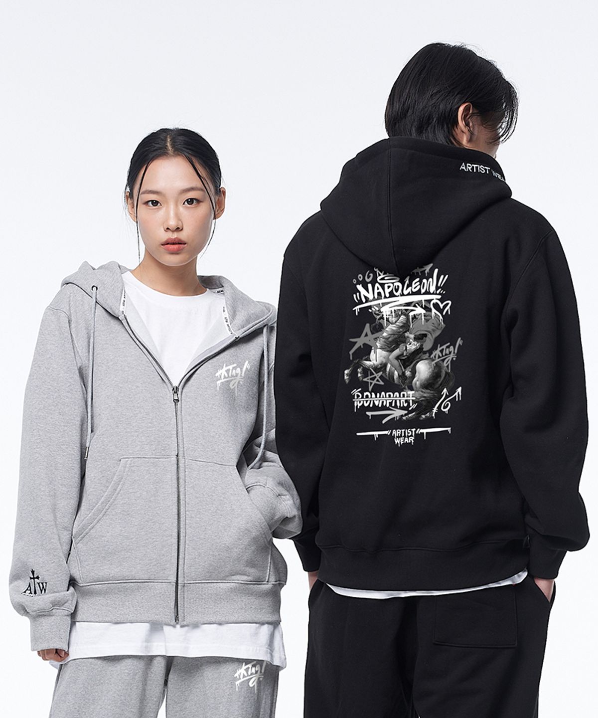 아티스트웨어(ARTISTWEAR) [ATW] 나폴레옹 후드집업