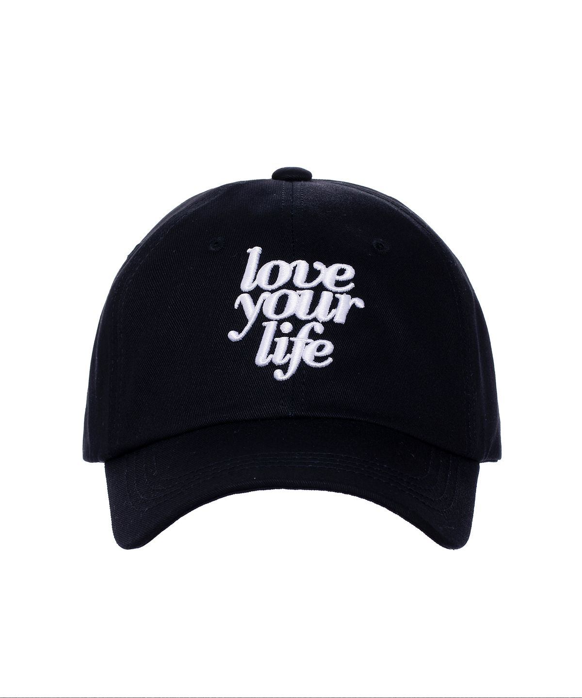스월브(SWERVE) LYL Original logo ball cap Black