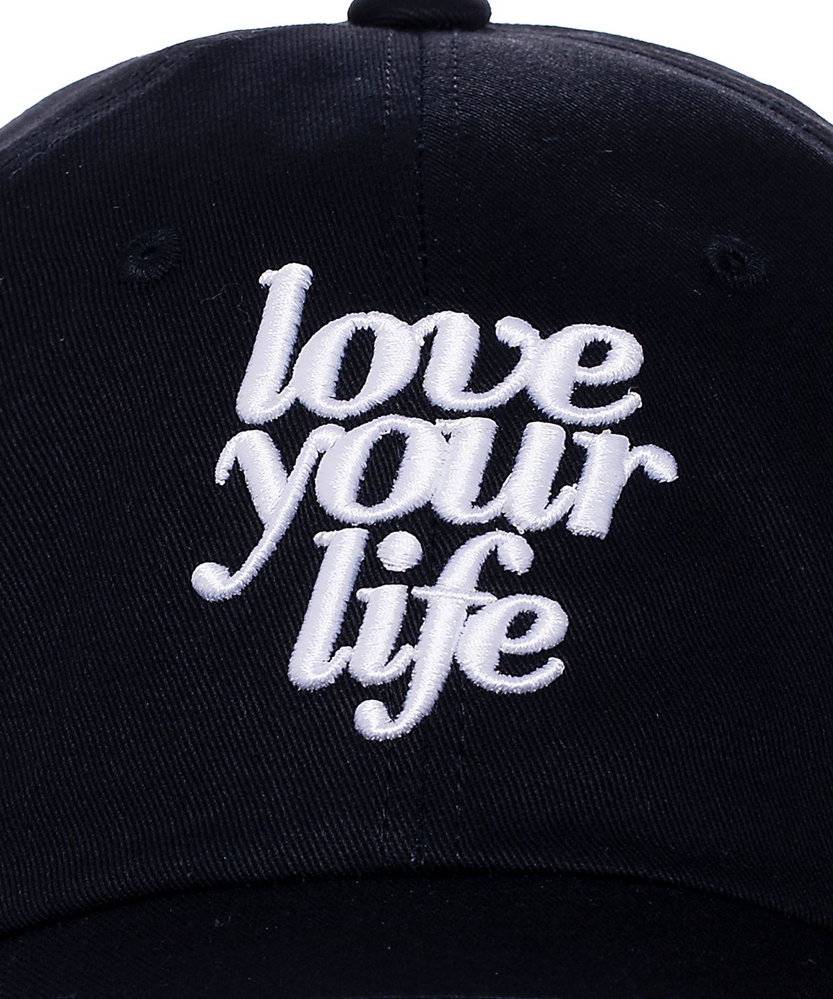 스월브(SWERVE) LYL Original logo ball cap Black