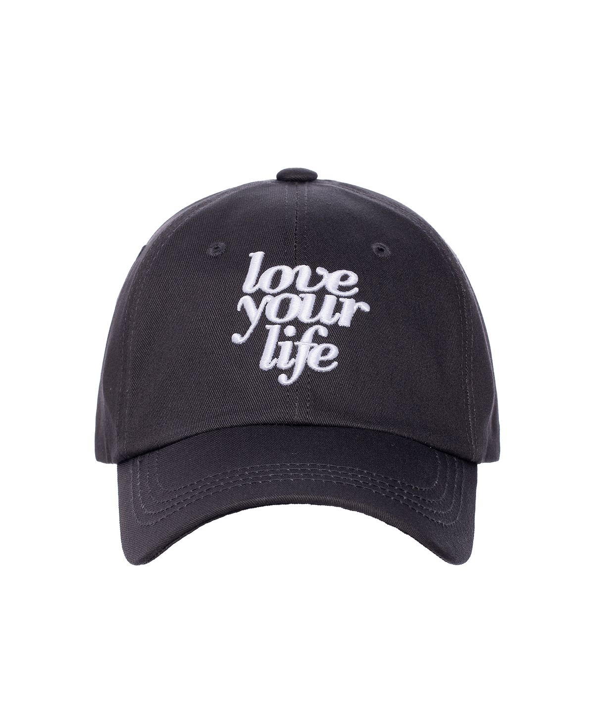 스월브(SWERVE) LYL Original logo ball cap Charcoal
