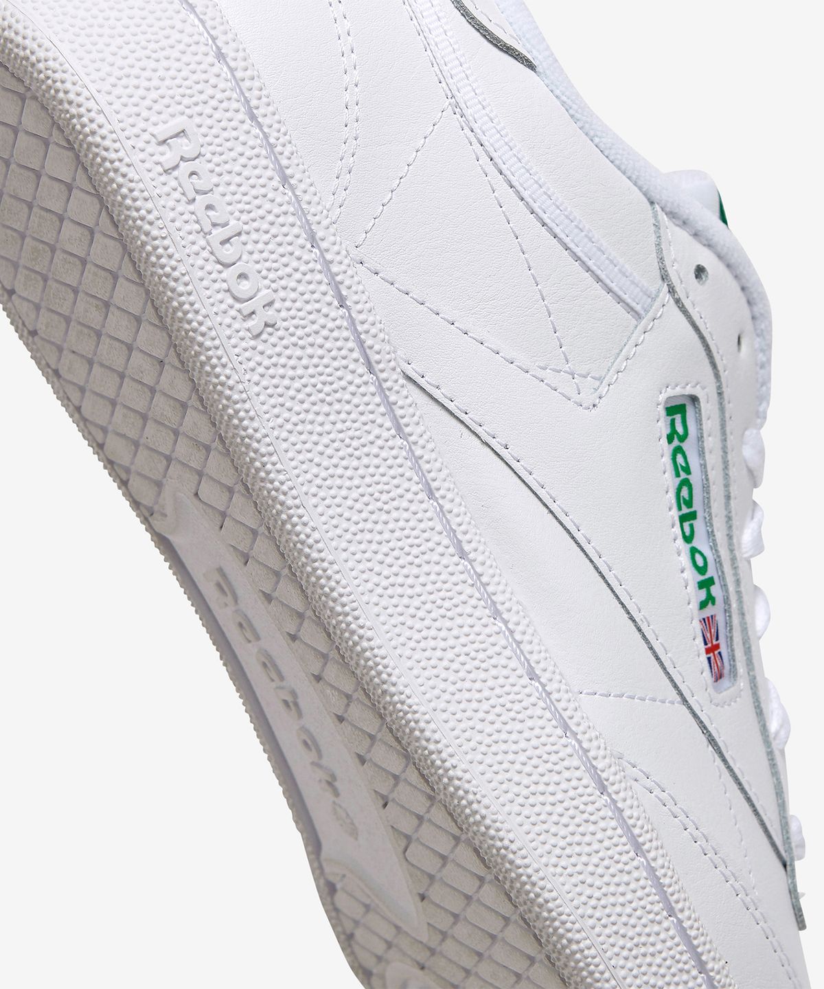 리복(REEBOK) 클럽 C 85 - 화이트:그린 / AR0456