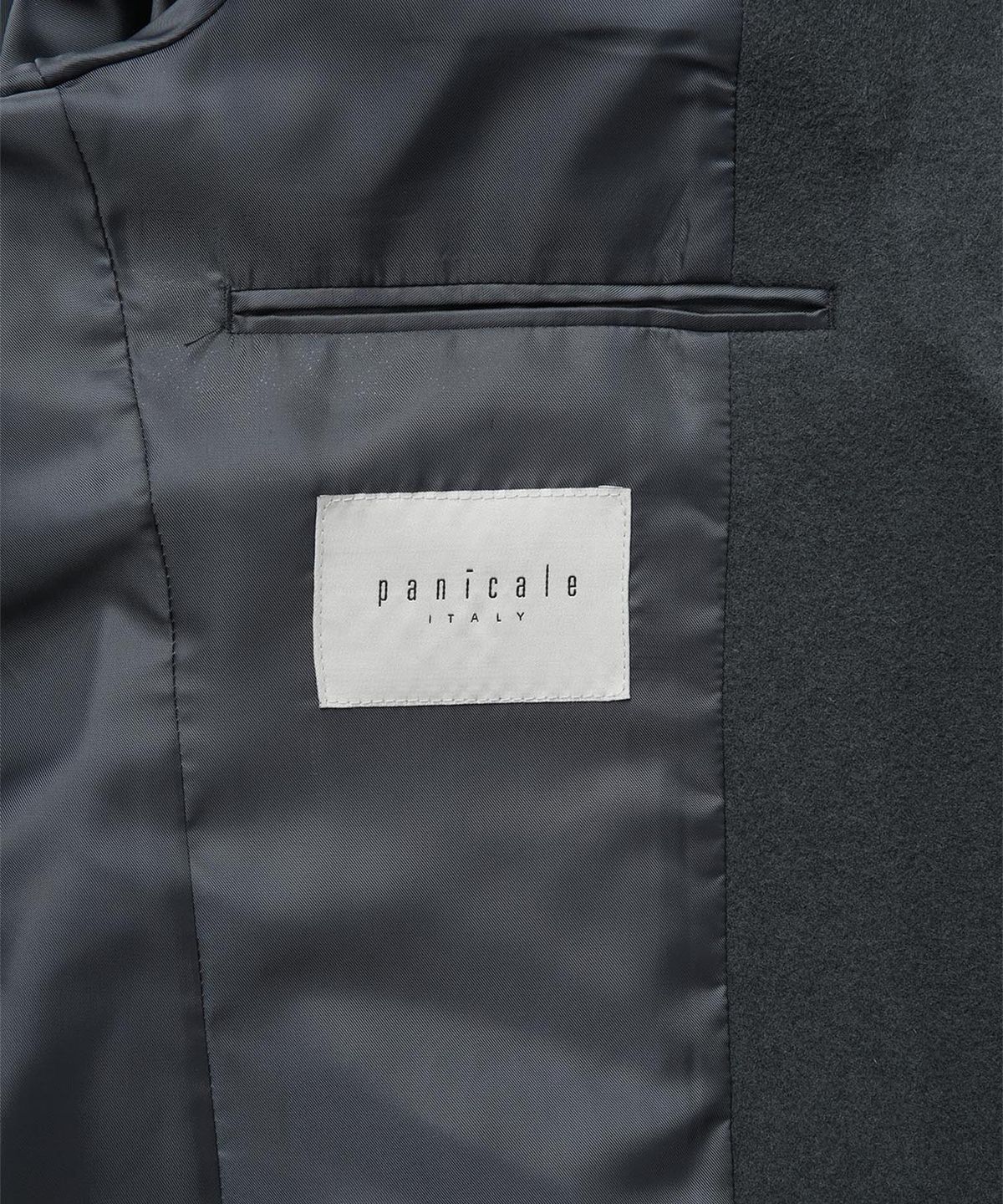 빠니깔레(PANICALE) 울혼방 캐주얼 싱글 코트 [블루]