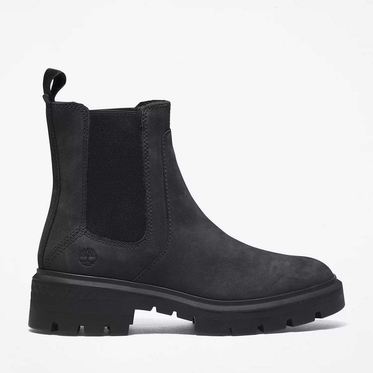 팀버랜드(TIMBERLAND) 여성 CORTINA VALLEY 첼시 부츠 블랙_TB0A5ND70151
