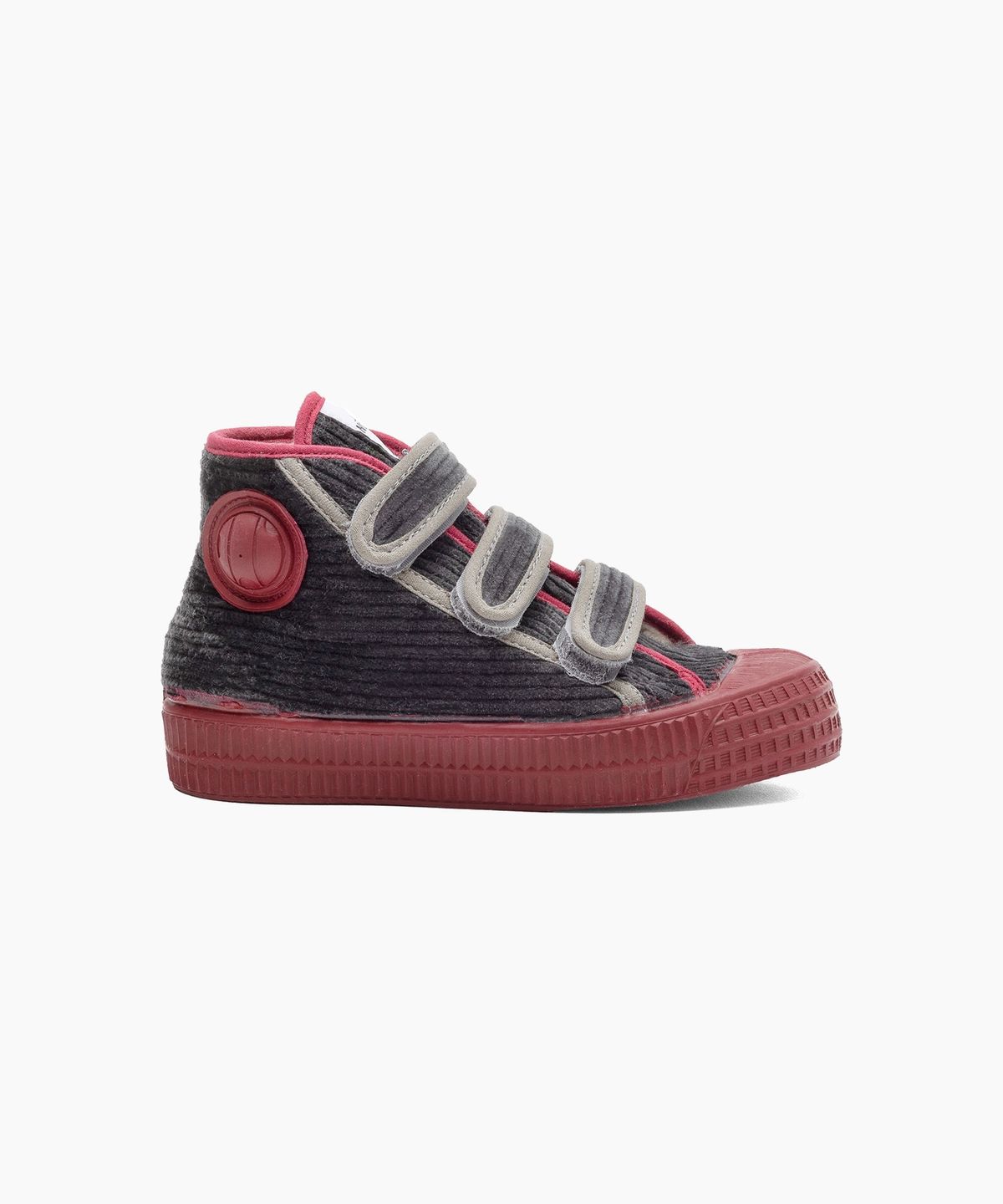 노베스타 키즈(NOVESTA KIDS) 키즈 코듀로이 드리블 윈터 Grey/Ruby