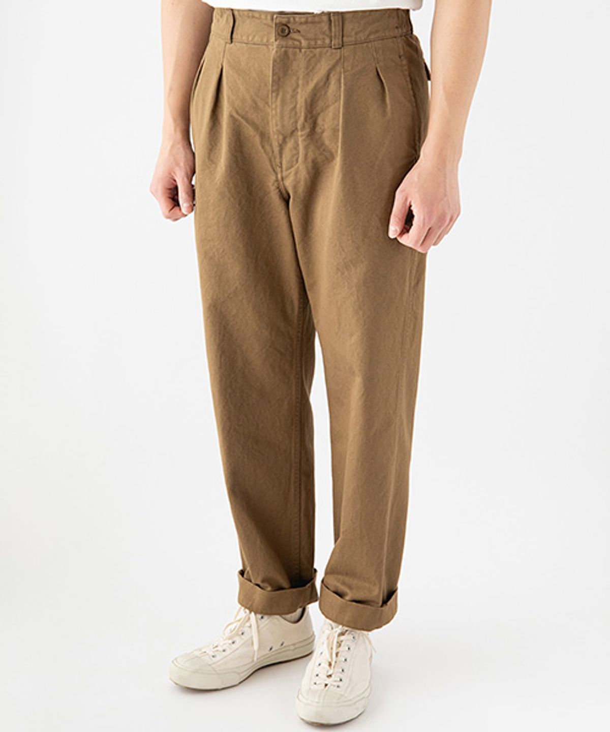 와일드 브릭스(WILD BRICKS) WB FRENCH CHINO PANTS (olive)