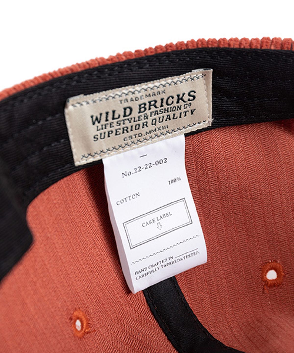 와일드 브릭스(WILD BRICKS) CD CLASSIC LOGO CAP (red)