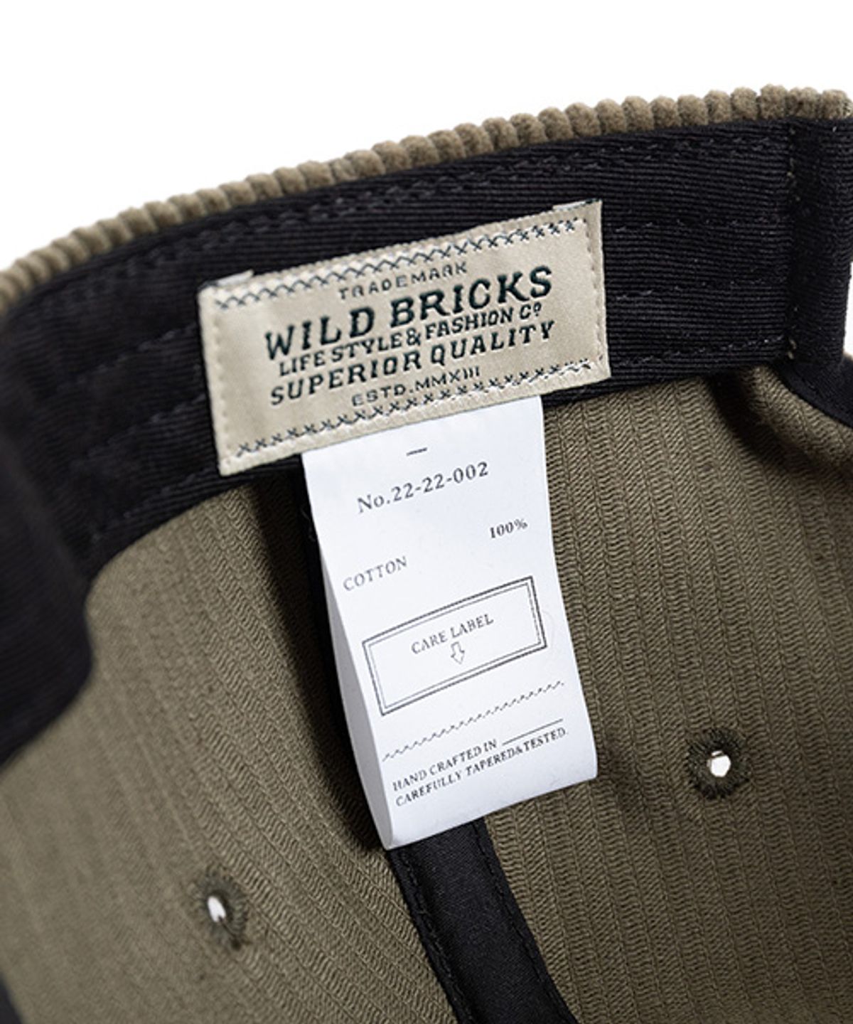 와일드 브릭스(WILD BRICKS) CD CLASSIC LOGO CAP (green)