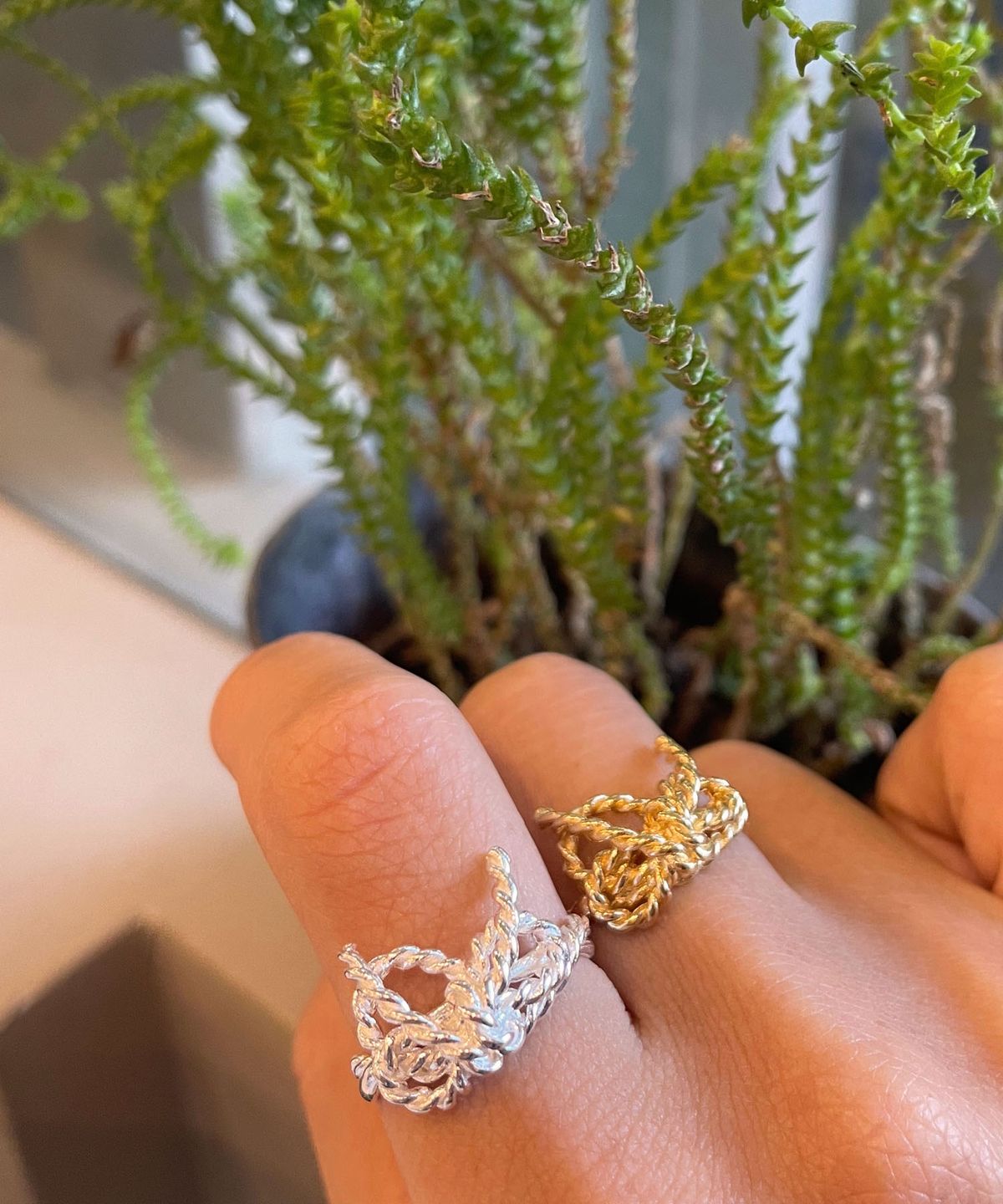 펄시(PERSY) CLASSY RIBBON RING