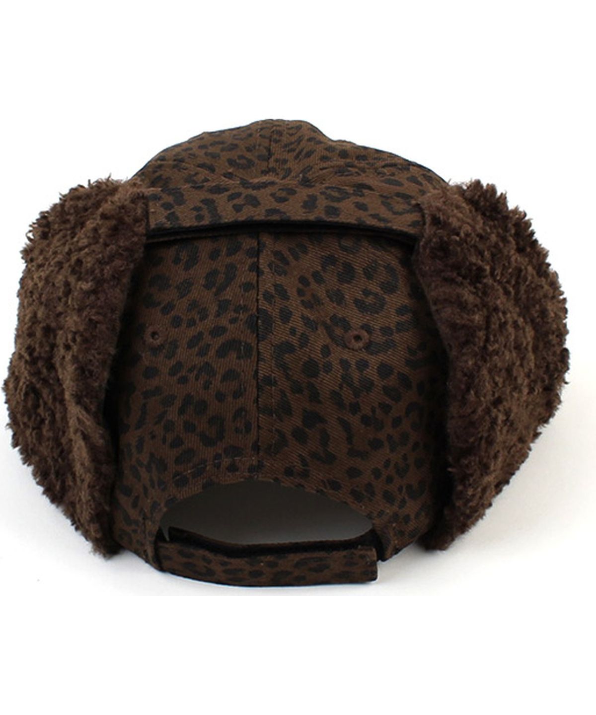 유니버셜 케미스트리(UNIVERSAL CHEMISTRY) Leopard Brown Earflap Cap 호피 귀달이모자