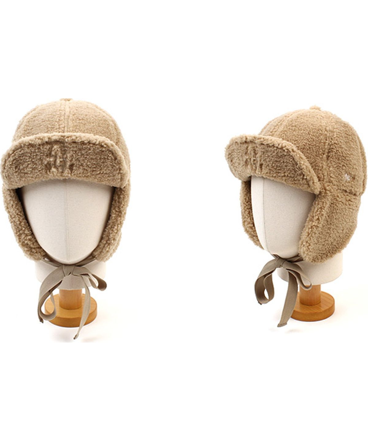 유니버셜 케미스트리(UNIVERSAL CHEMISTRY) Muji Beige Fleece Earflap Cap 귀달이모자