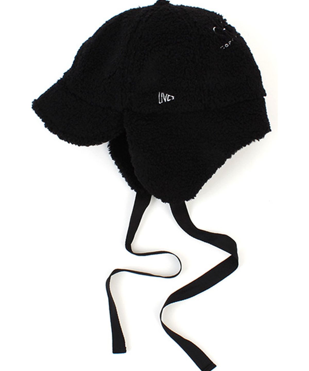 유니버셜 케미스트리(UNIVERSAL CHEMISTRY) Muji Black Fleece Earflap Cap 귀달이모자