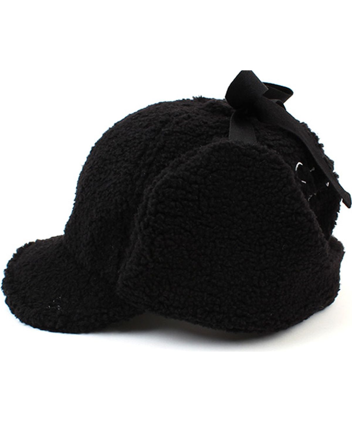 유니버셜 케미스트리(UNIVERSAL CHEMISTRY) Muji Black Fleece Earflap Cap 귀달이모자