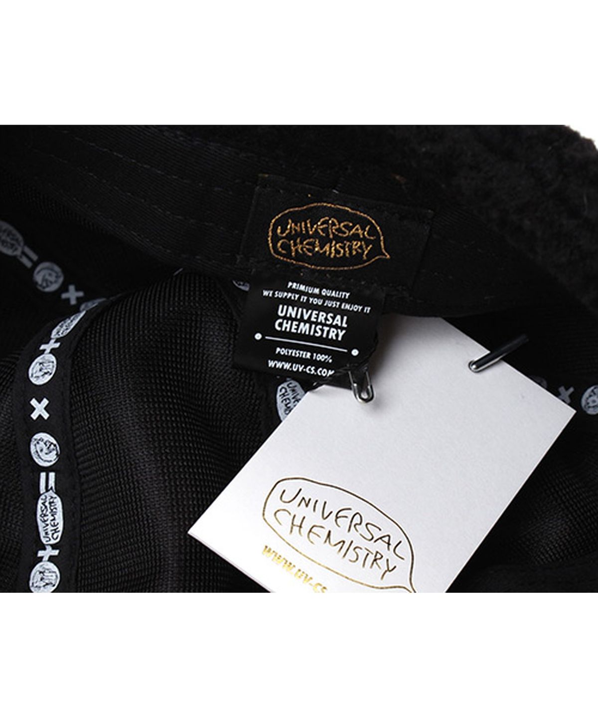 유니버셜 케미스트리(UNIVERSAL CHEMISTRY) Muji Black Fleece Earflap Cap 귀달이모자
