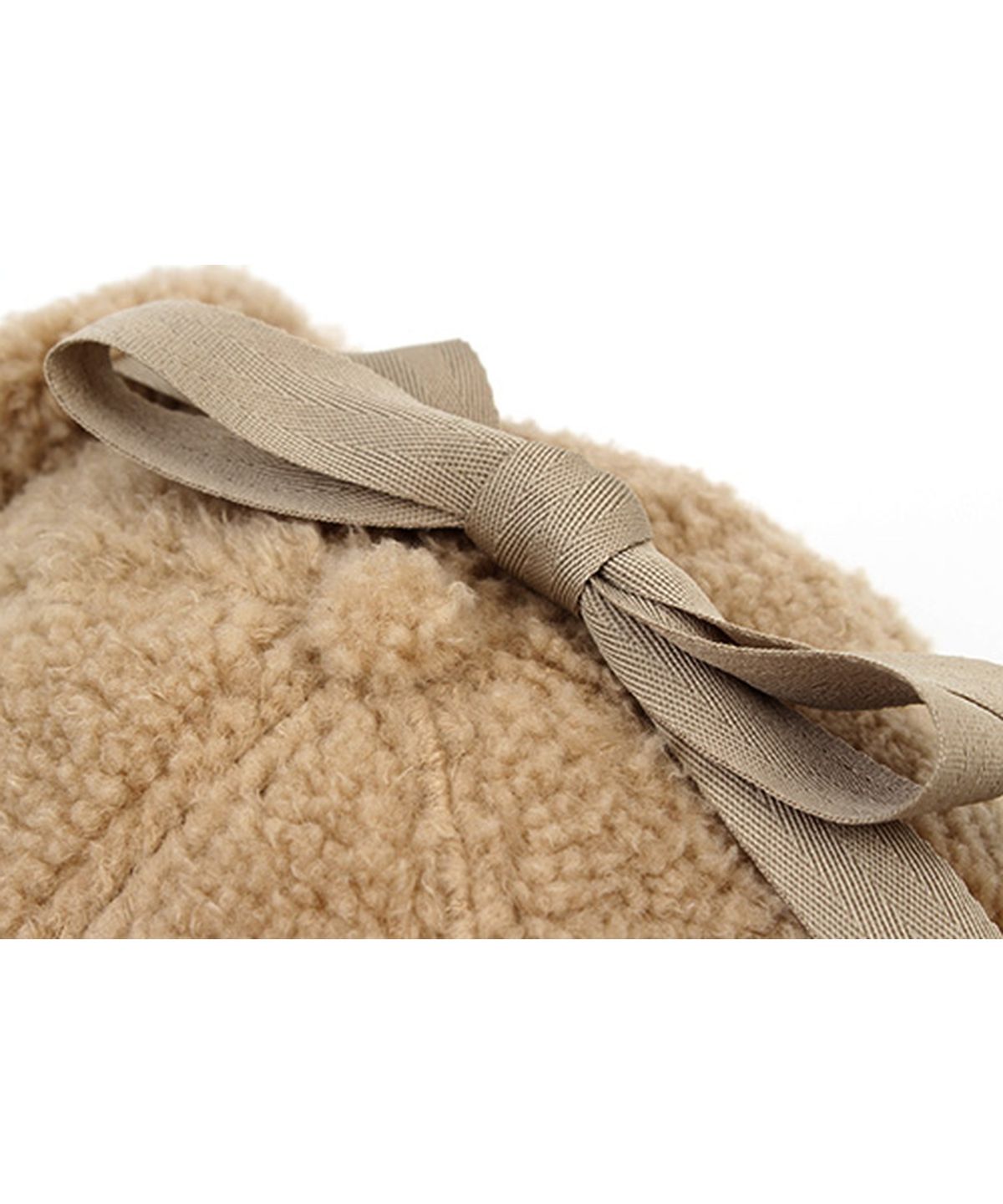 유니버셜 케미스트리(UNIVERSAL CHEMISTRY) Bubble Beige Fleece Earflap Cap 귀달이모자