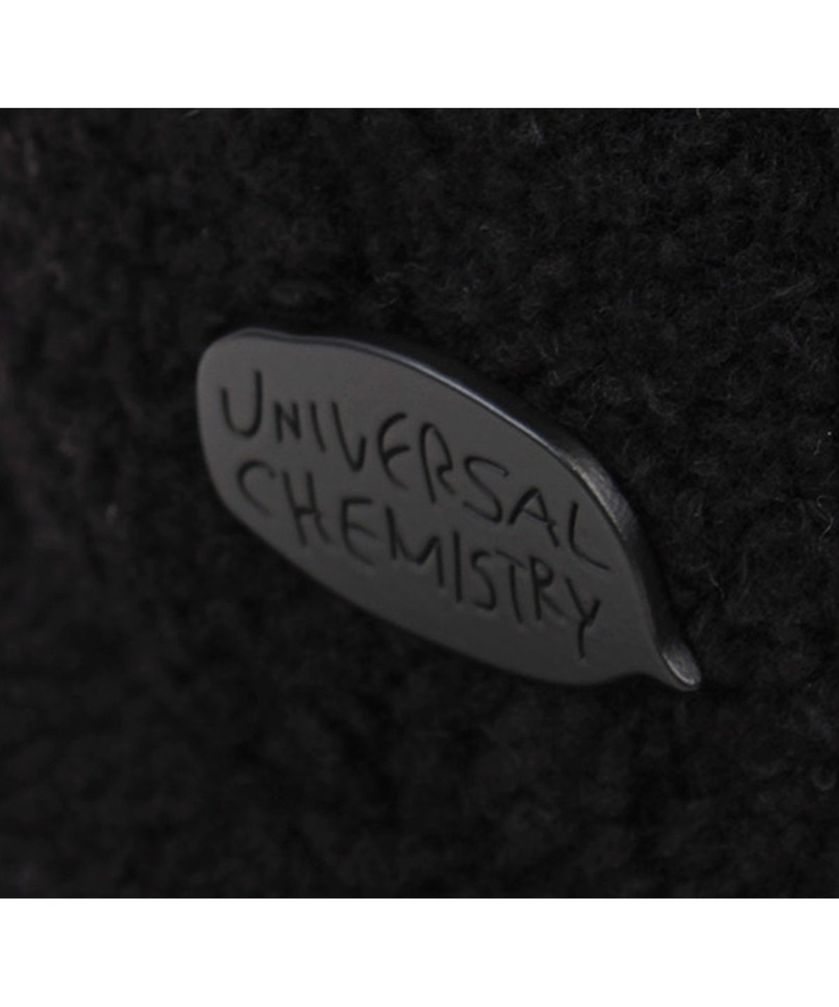 유니버셜 케미스트리(UNIVERSAL CHEMISTRY) Bubble Black Fleece Earflap Cap 귀달이모자
