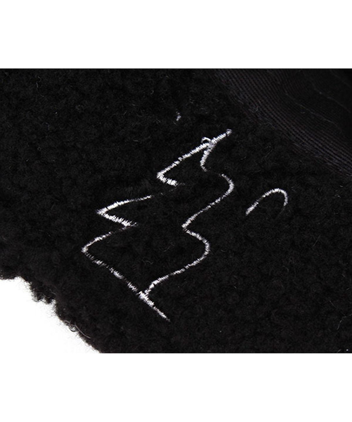 유니버셜 케미스트리(UNIVERSAL CHEMISTRY) Bubble Black Fleece Earflap Cap 귀달이모자