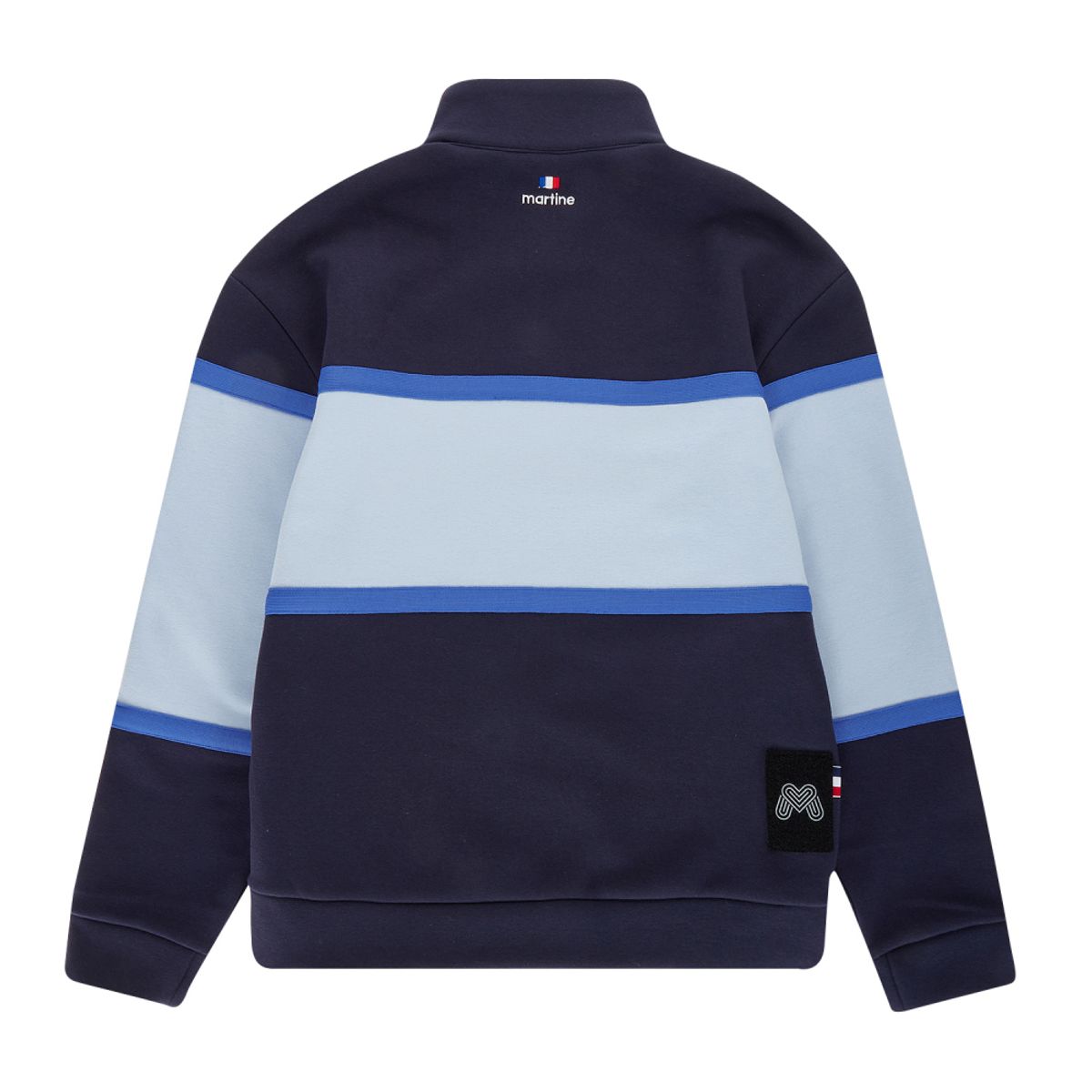 마틴골프(MARTINE GOLF) Color Block Half Zip-up Shirts_Navy (Men)