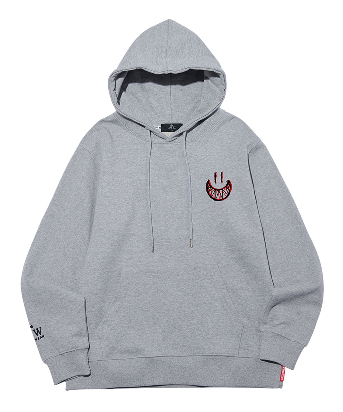 아티스트웨어(ARTISTWEAR) [ATW X TWOFACE]핸드 후드티_GY