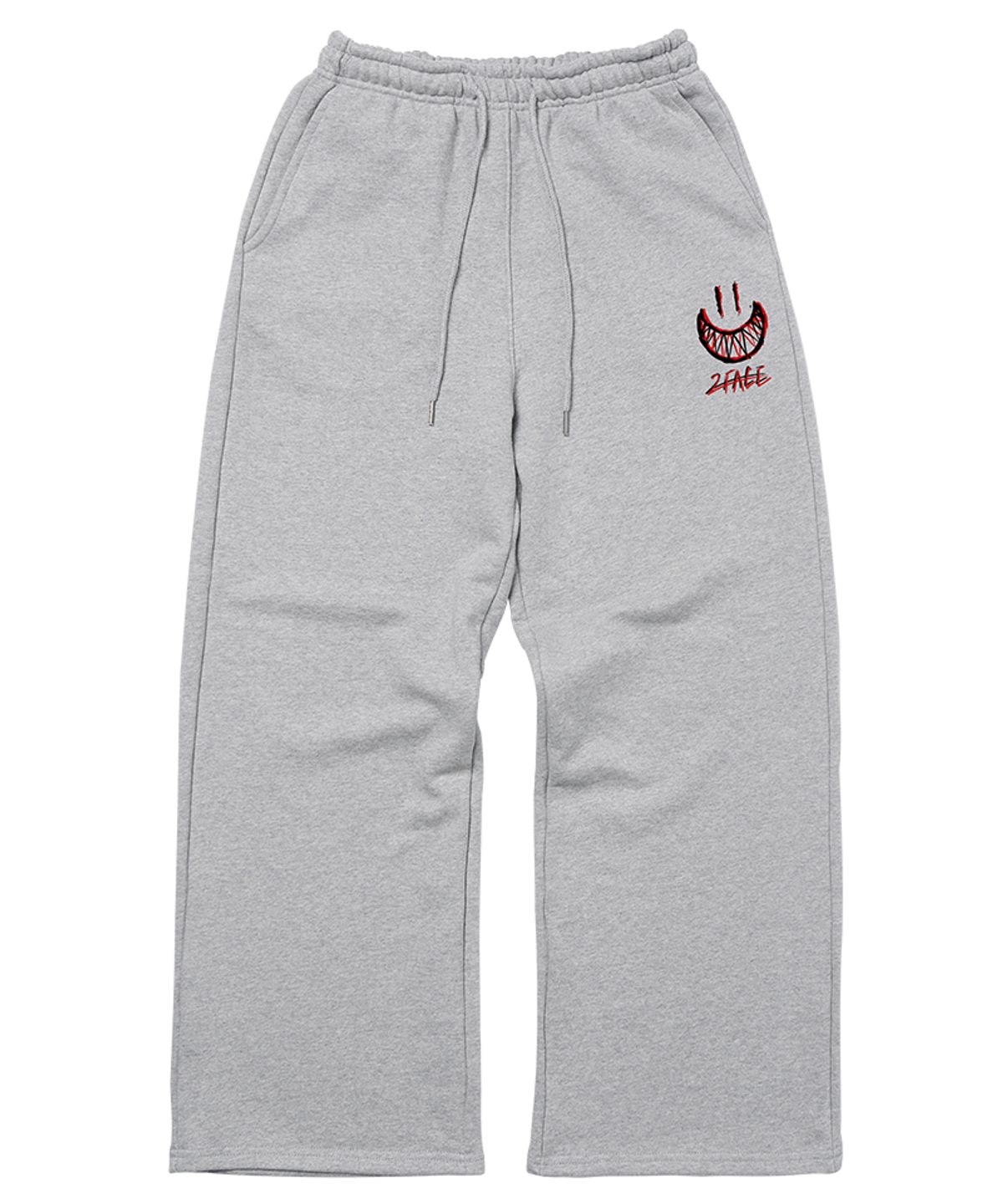 아티스트웨어(ARTISTWEAR) [ATW X TWOFACE] 언해피 와이드밴딩 팬츠_GY