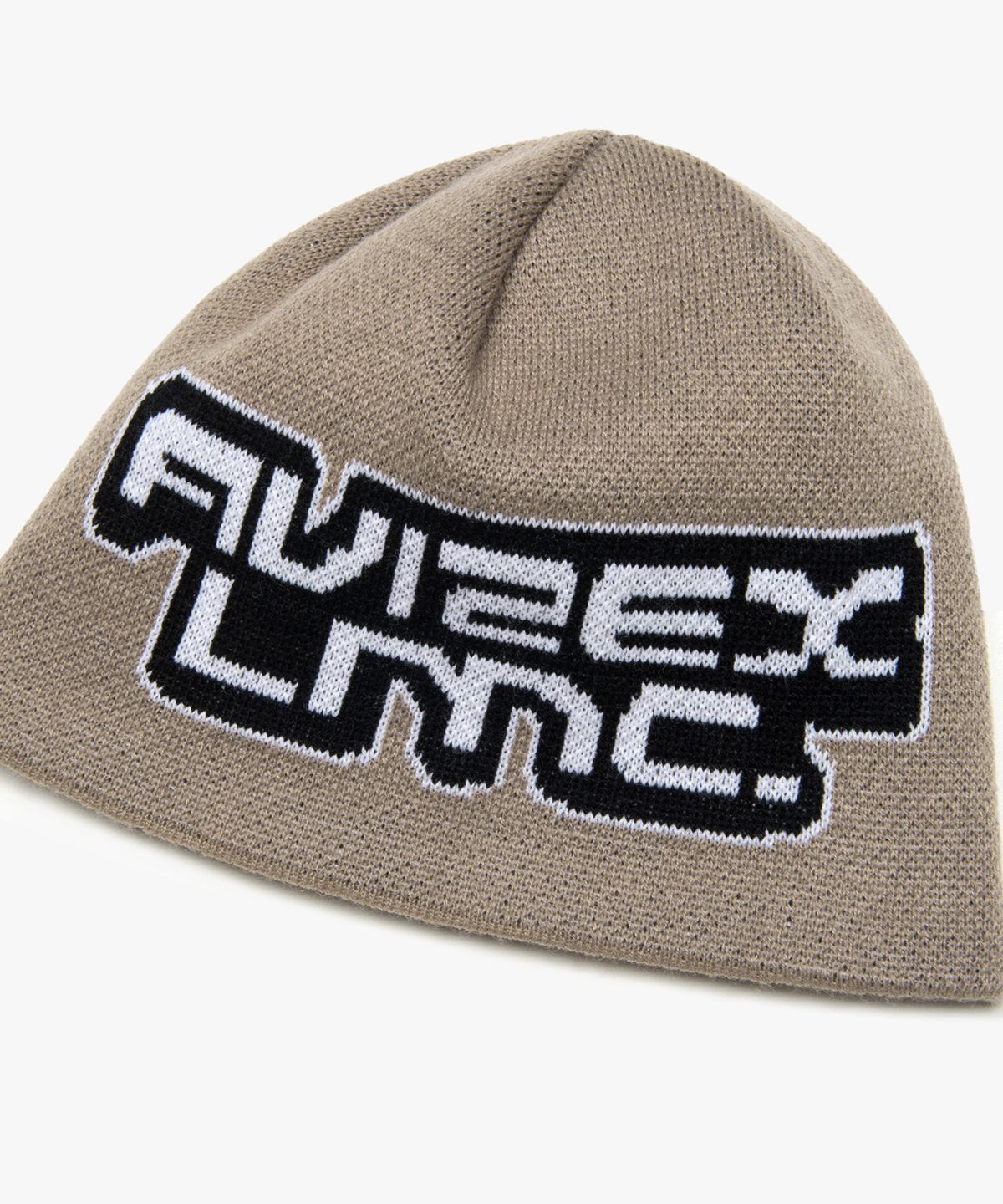 엘엠씨(LMC) LMC X AVIREX JACQUARD UNCUFFED BEANIE beige