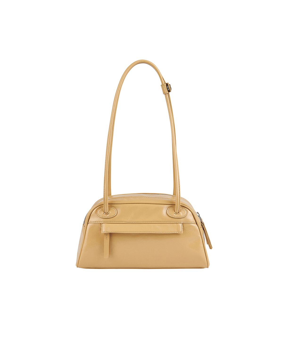 크리스틴프로젝트(CHRISTINE PROJECT) TWO ZIPPER BAG  BAGUETTE(BROWN BUTTER)