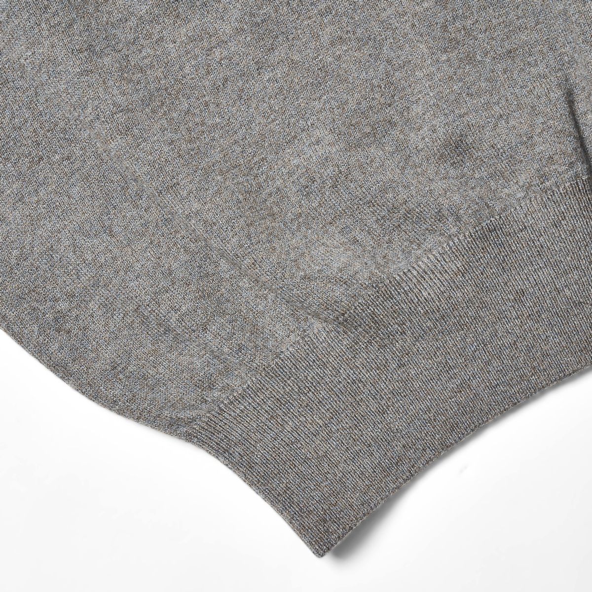 베르노(VERNO) Turtle-neck Knit Blue-Grey
