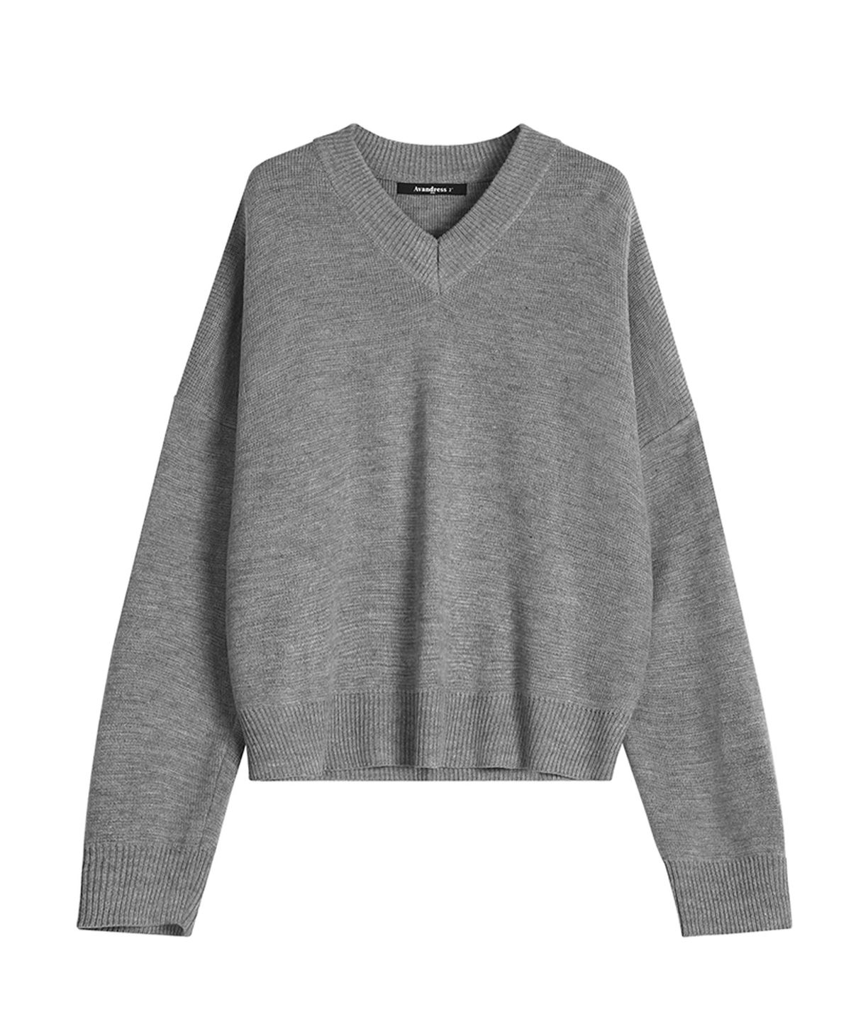 어반드레스(AVANDRESS) V-neck Overfit Knit - 6 COL