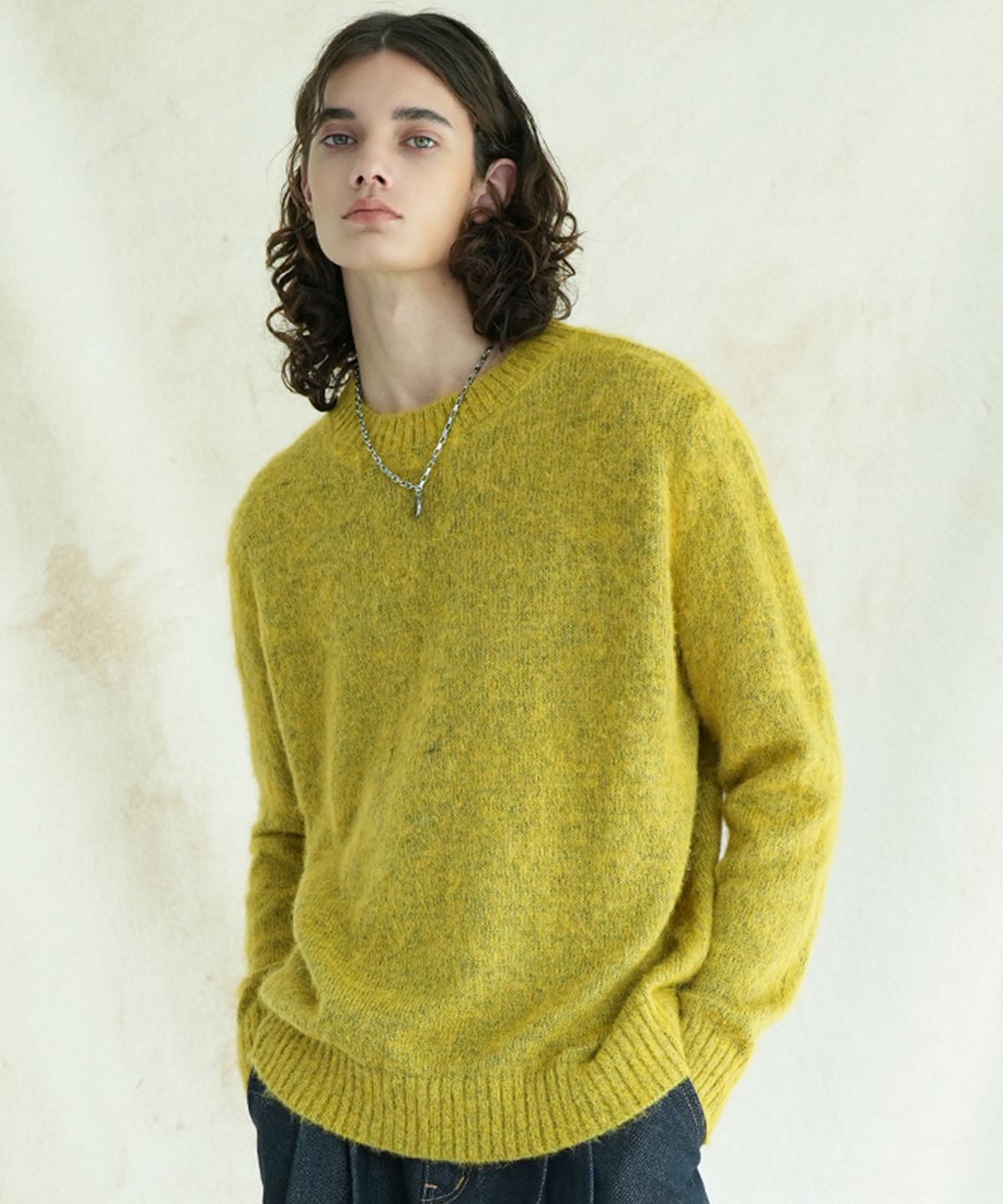 어반드레스(AVANDRESS) Round Angora Knit - 6 COL