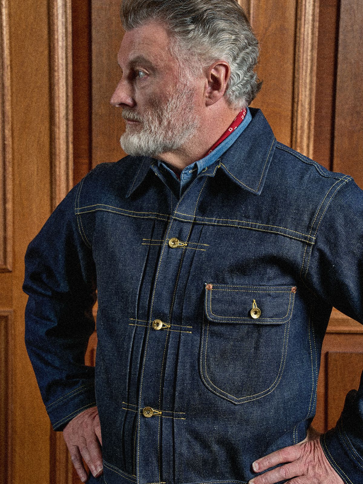 밀리토라(MILITORA) lot. 807J 데님 자켓