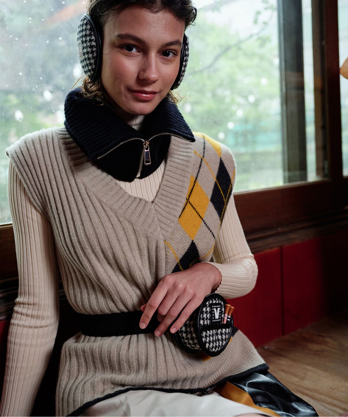 파이브아워스(5HOURS) HARRIS TWO BALLS BELTBAG