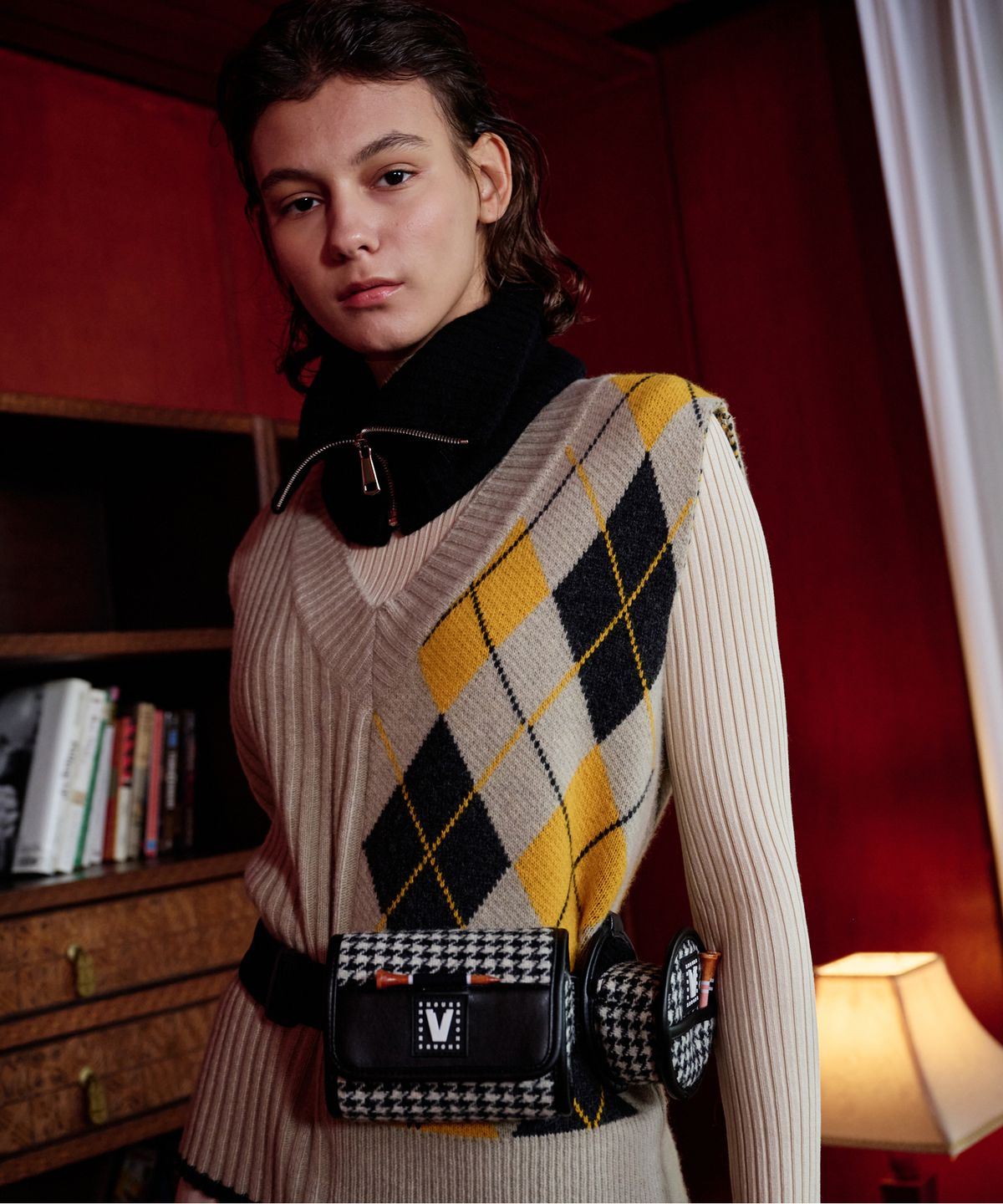 파이브아워스(5HOURS) HARRIS TWO BALLS BELTBAG
