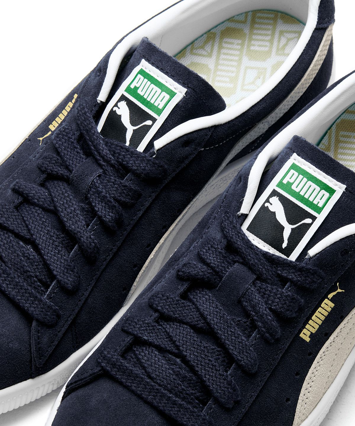 푸마(PUMA) 스웨이드 빈티지 - 네이비:화이트 / 374921-07