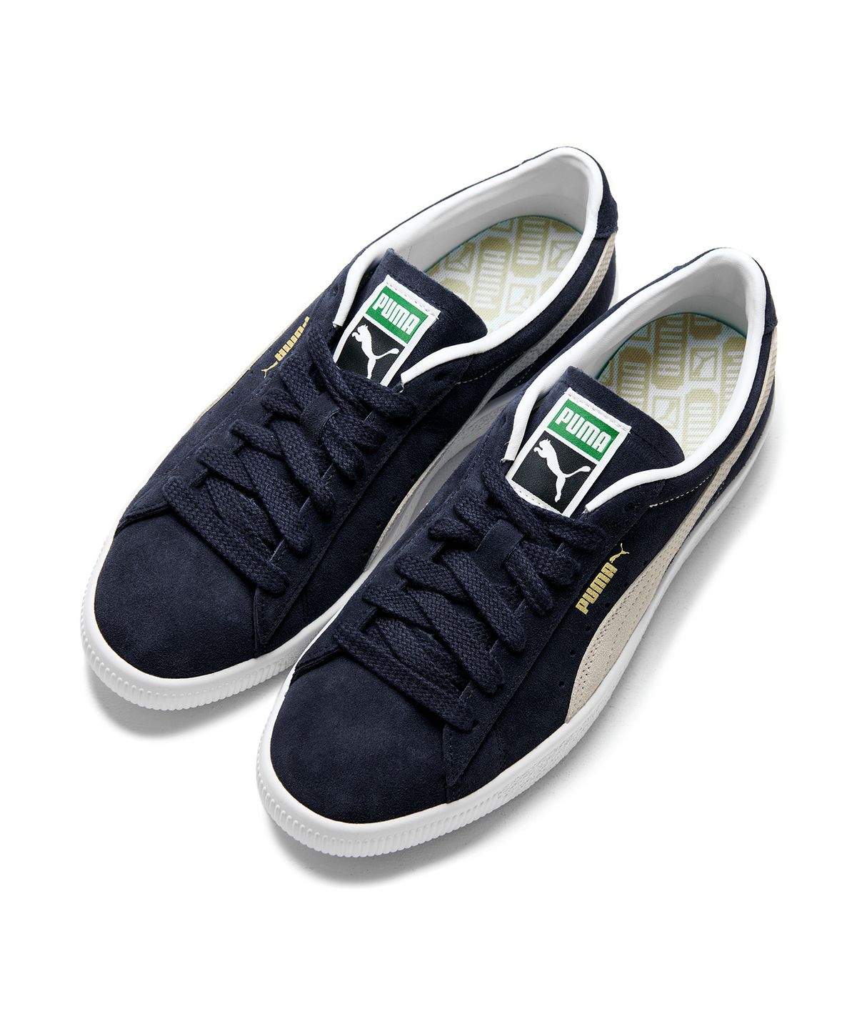푸마(PUMA) 스웨이드 빈티지 - 네이비:화이트 / 374921-07