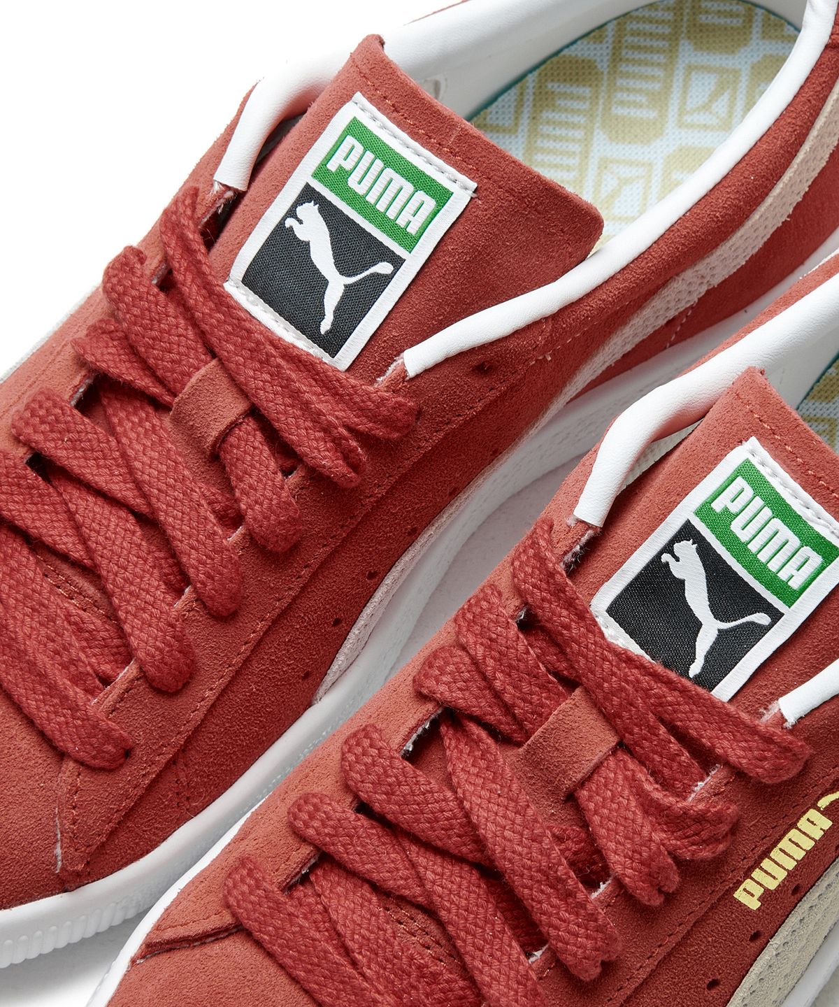 푸마(PUMA) 스웨이드 빈티지 - 레드:화이트 / 374921-06