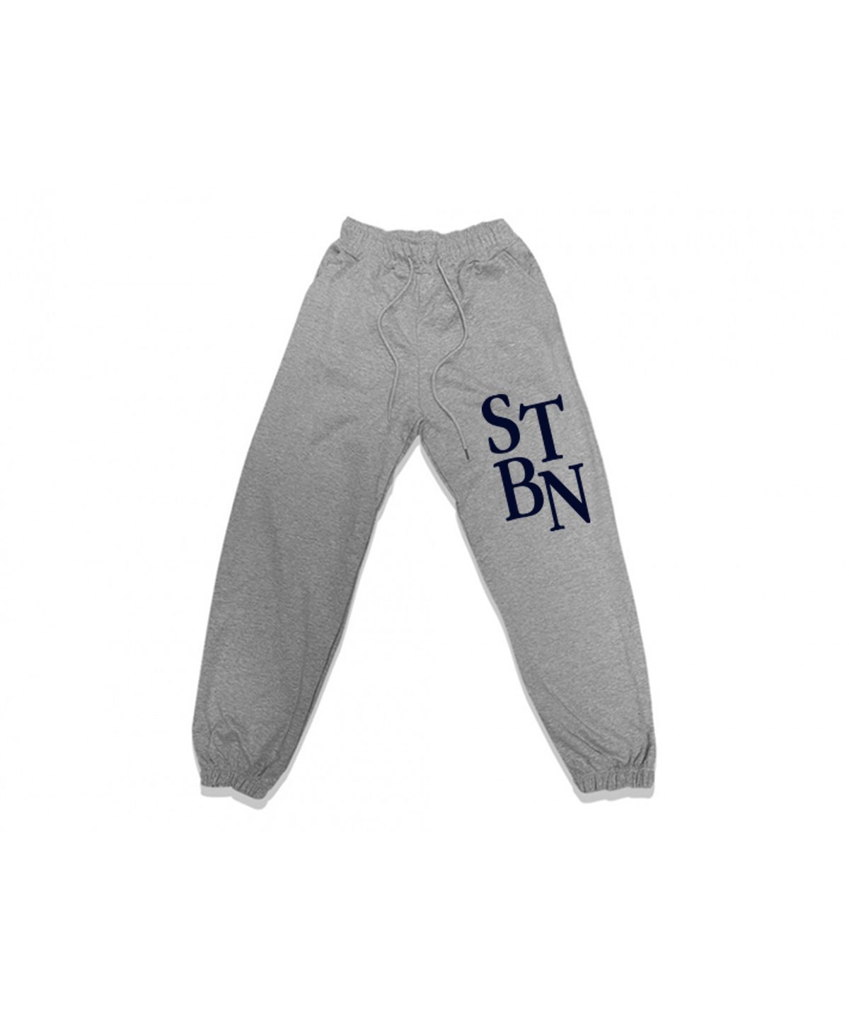 보늬(BONIEE) [기모 선택] 빅 STBN 조거(Jogger) 밴딩 팬츠 그레이