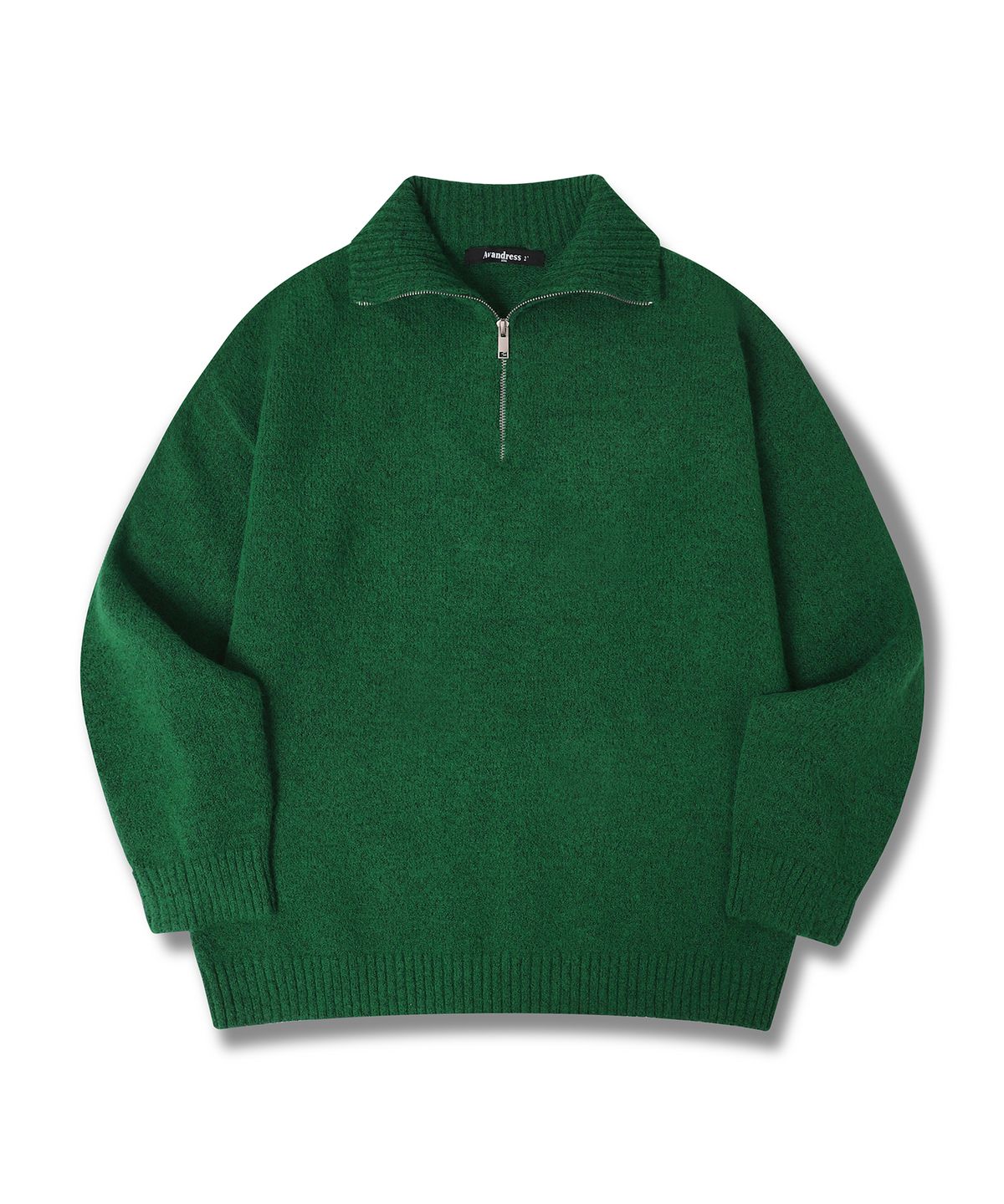 어반드레스(AVANDRESS) Angora Half Zip-Up Knit - 5 COL