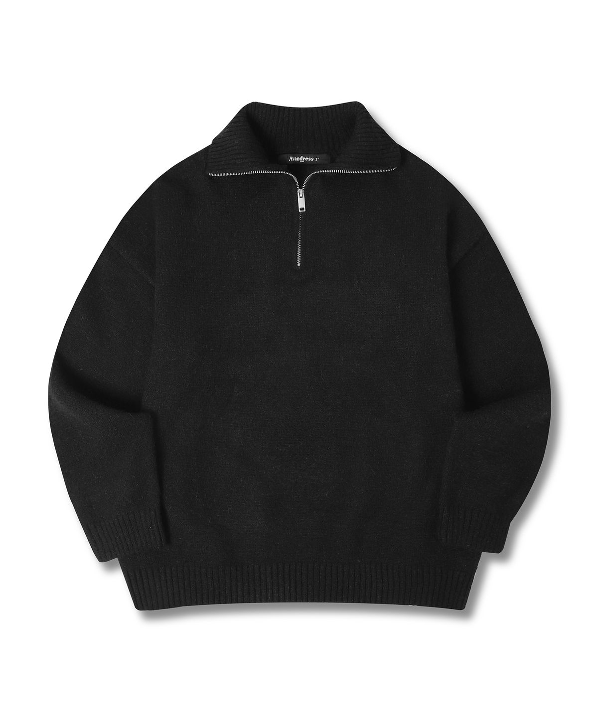어반드레스(AVANDRESS) Angora Half Zip-Up Knit - 5 COL
