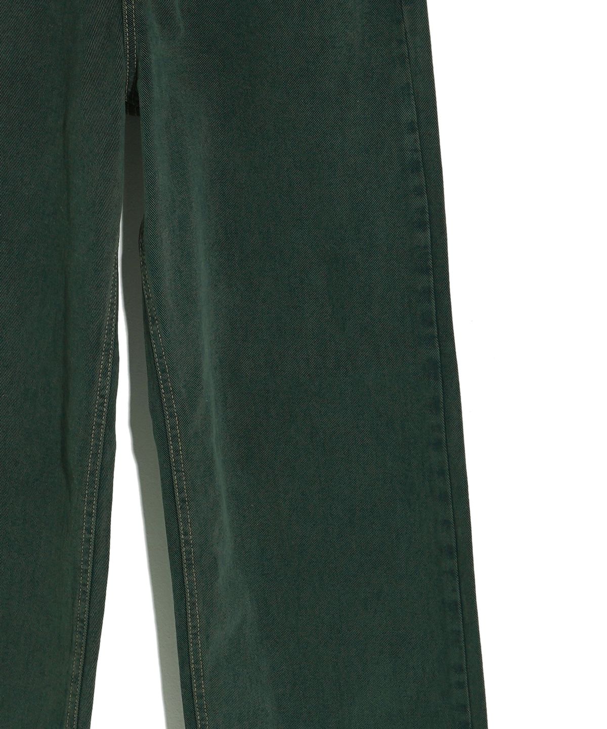 하이스쿨디스코(HIGH SCHOOL DISCO) WIDE DENIM PANTS_DEEP GREEN