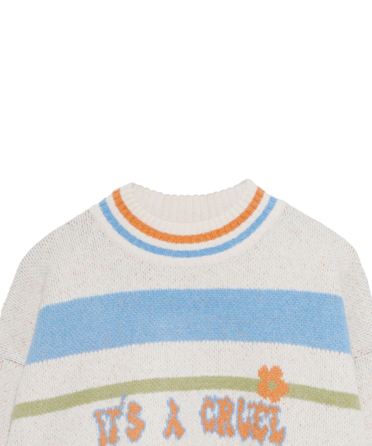 하이스쿨디스코(HIGH SCHOOL DISCO) CRUEL ROMANCE KNIT_IVORY