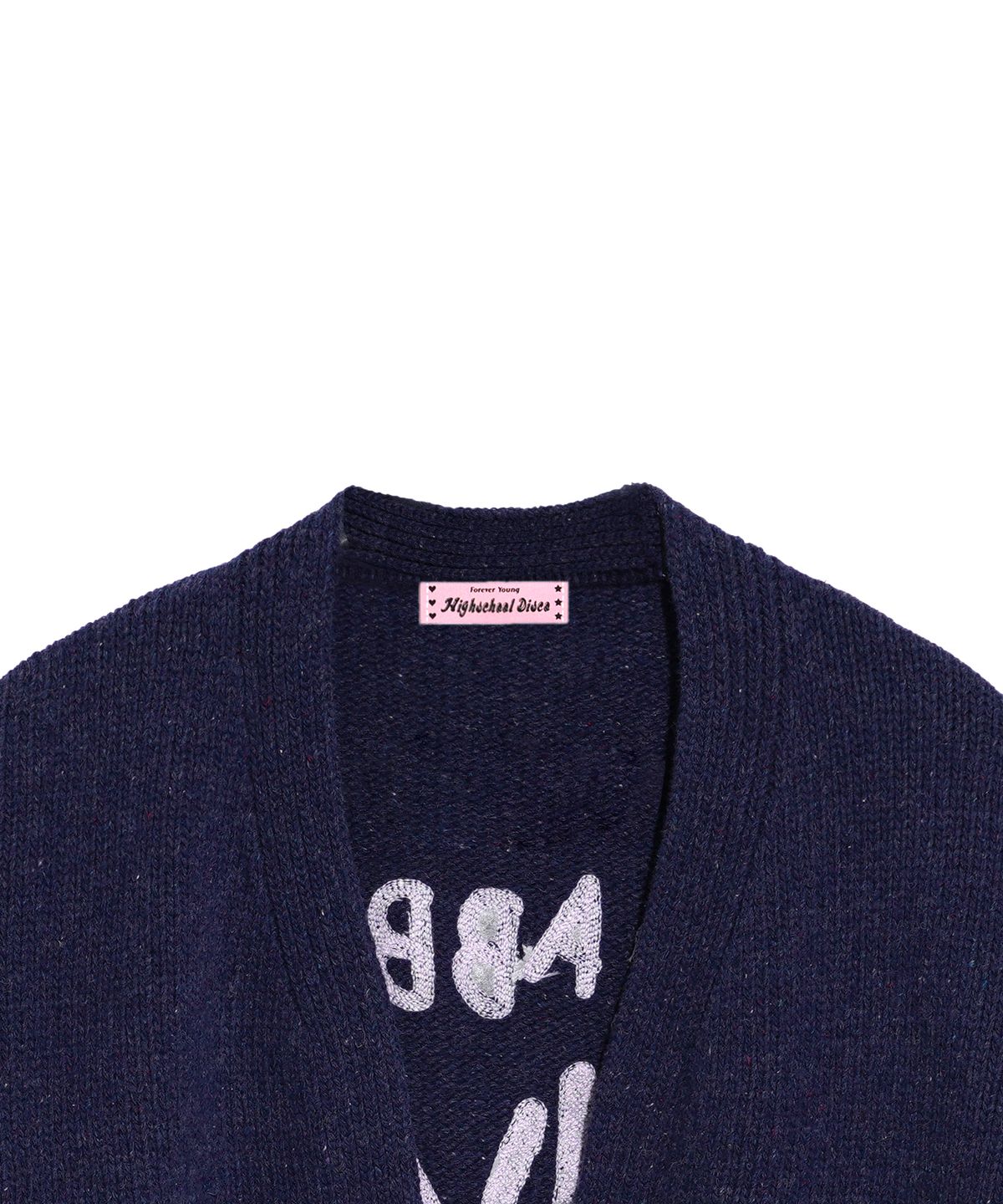 하이스쿨디스코(HIGH SCHOOL DISCO) CRABBY LOVE CARDIGAN_BLUE