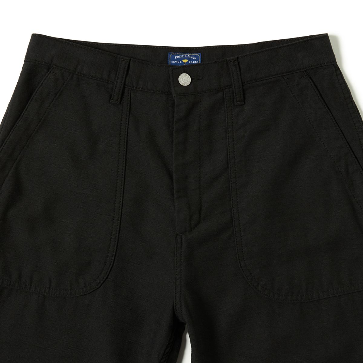 데밀(DEMIL) LOT.035 퍼티그 데일리 트라우저 블랙