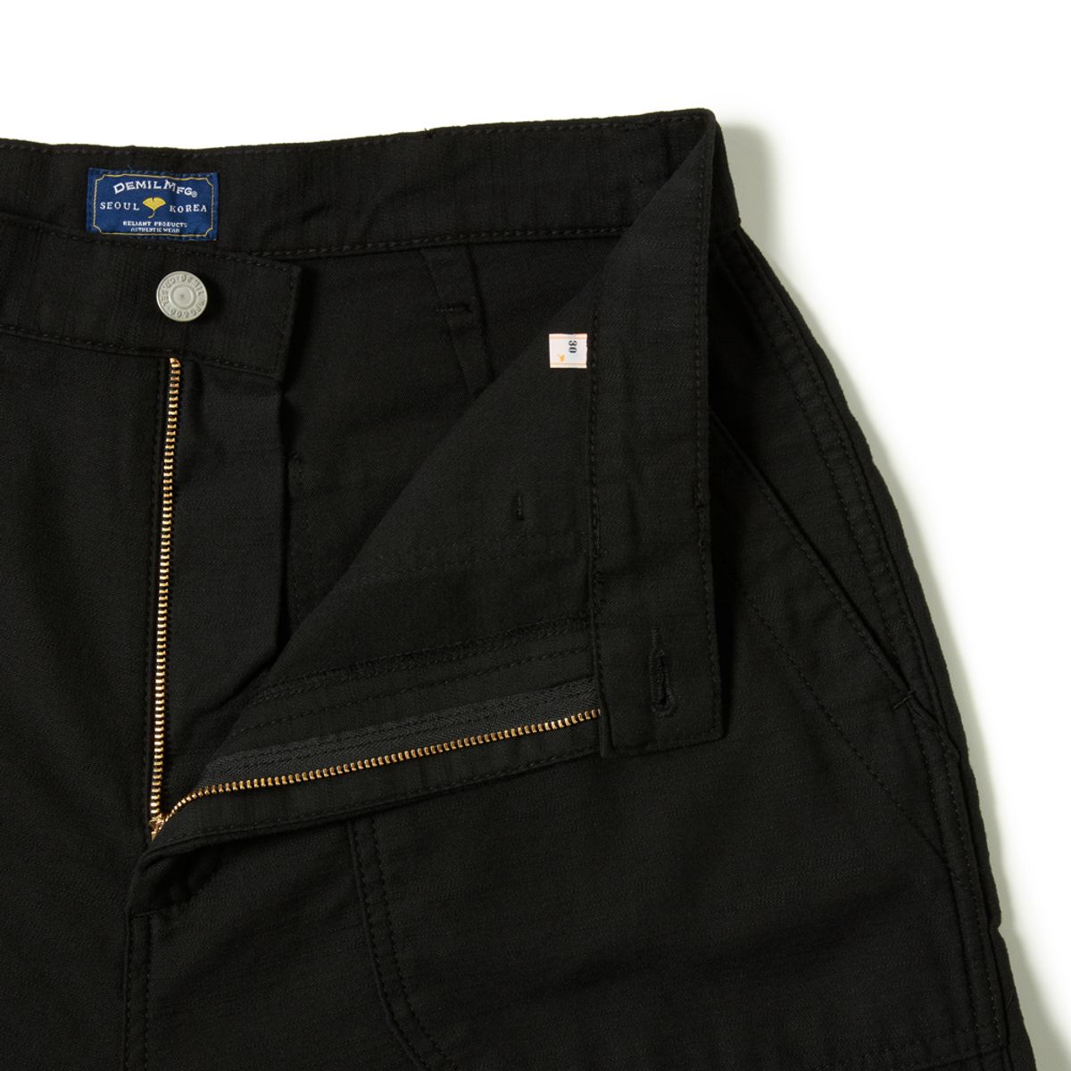 데밀(DEMIL) LOT.035 퍼티그 데일리 트라우저 블랙