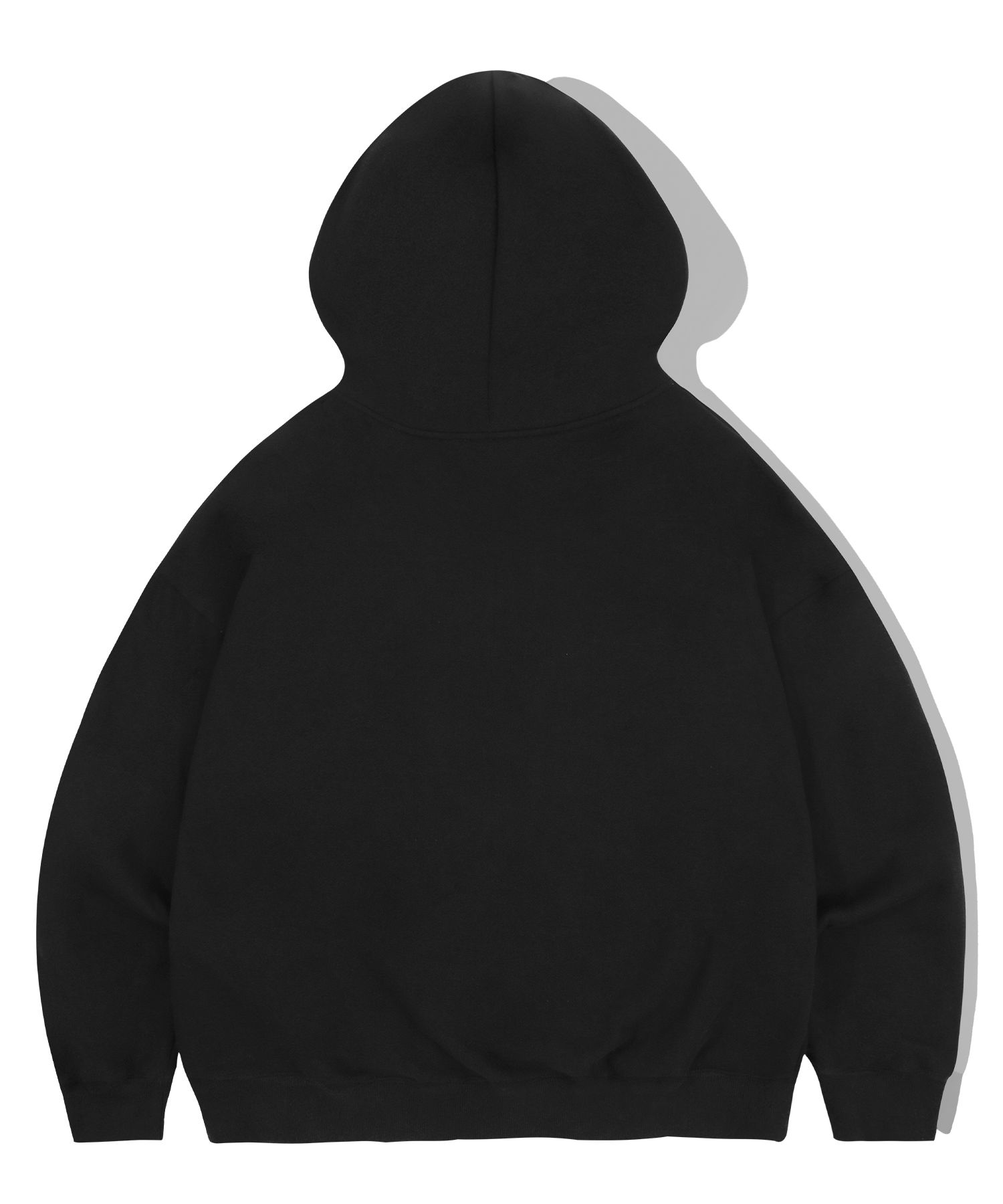 MUSINSA | FILLUMINATE Overfit Graffiti Logo Hoodie - Black