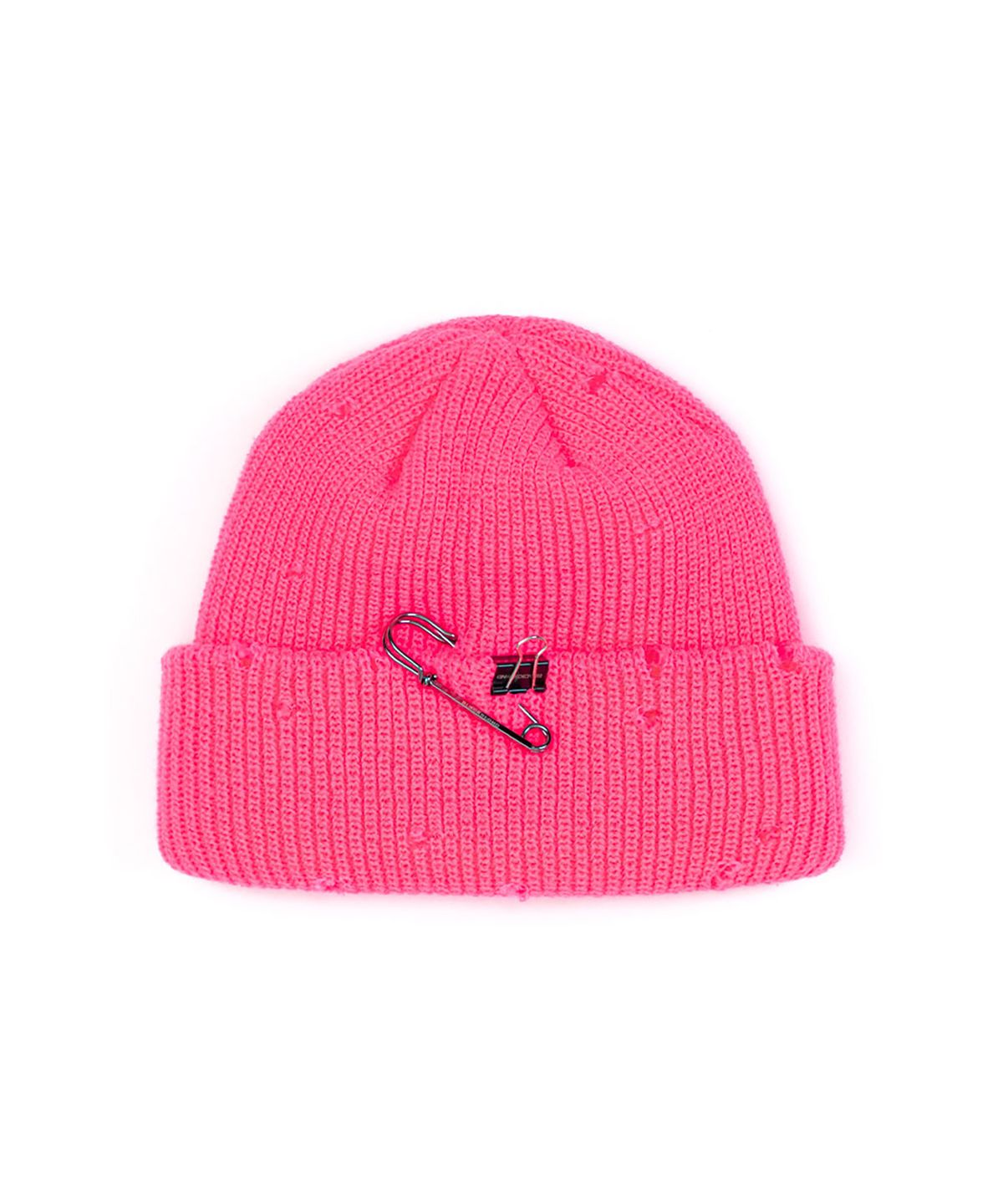 블랙블론드(BLACKBLOND) 비비디 립트 커스텀 숏 비니 (핑크)